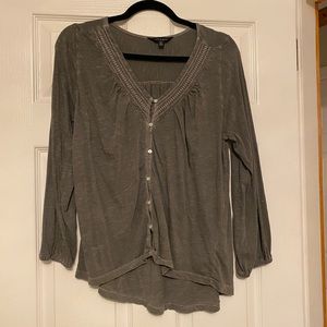 Lucky Brand Button Down Blouse